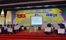 Ph&ograve;ng Gi&aacute;o dục v&agrave; Đ&agrave;o tạo th&agrave;nh phố: Chuy&ecirc;n đề Học tập v&agrave; l&agrave;m theo tư tưởng, đạo đức, phong c&aacute;ch Hồ Ch&iacute; Minh