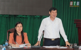 Ban Văn h&oacute;a - X&atilde; hội, HĐND tỉnh gi&aacute;m s&aacute;t tại Sở Gi&aacute;o dục v&agrave; Đ&agrave;o tạo