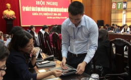 Tập huấn kỹ năng sử dụng phần mềm ứng dụng cho đại biểu HĐND tỉnh