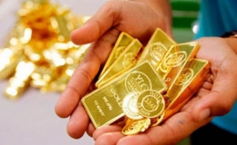 Gi&aacute; v&agrave;ng giảm trước &aacute;p lực tăng của đồng USD