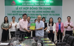 K&yacute; kết hợp đồng t&iacute;n dụng hỗ trợ cho vay trả lương ngừng việc