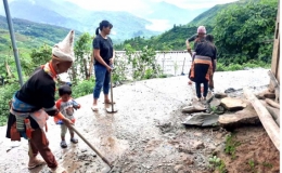 Lai Ch&acirc;u: X&acirc;y dựng n&ocirc;ng th&ocirc;n mới ở c&aacute;c huyện bi&ecirc;n giới