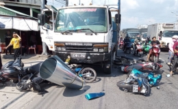 Tai nạn giao th&ocirc;ng tiếp tục giảm cả 3 ti&ecirc;u ch&iacute;