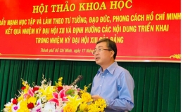 Việc học tập v&agrave; l&agrave;m theo tư tưởng, đạo đức, phong c&aacute;ch Hồ Ch&iacute; Minh ng&agrave;y c&agrave;ng thực chất