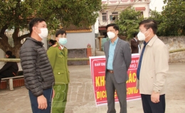 Đ&ocirc;ng Hưng: Quyết t&acirc;m kh&ocirc;ng để dịch Covid-19 l&acirc;y lan ra diện rộng