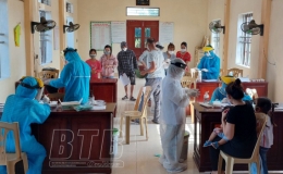 Ghi nhận 1 trường hợp dương t&iacute;nh với SARS-CoV-2 tại x&atilde; Vũ Lễ (Kiến Xương)