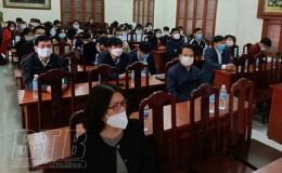 Hội nghị trực tuyến tuy&ecirc;n truyền gi&aacute;o dục ph&aacute;p luật về an to&agrave;n giao th&ocirc;ng