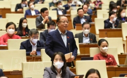 Quốc hội tiếp tục thảo luận về t&igrave;nh h&igrave;nh kinh tế - x&atilde; hội, ng&acirc;n s&aacute;ch nh&agrave; nước v&agrave; ph&ograve;ng, chống dịch Covid-19