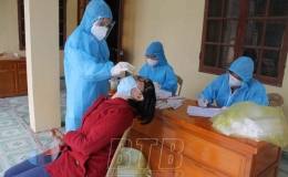 Vũ Thư quyết t&acirc;m khoanh v&ugrave;ng, dập dịch sớm  