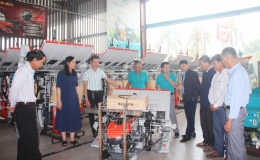 21,8% diện t&iacute;ch l&uacute;a được cấy bằng m&aacute;y