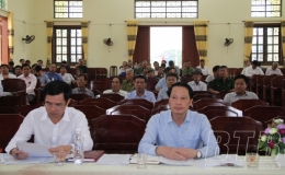 Cử tri Quỳnh Phụ đề nghị c&oacute; giải ph&aacute;p xử l&yacute; đối với c&aacute;c hộ x&acirc;y dựng nh&agrave; tr&aacute;i ph&eacute;p tr&ecirc;n đất n&ocirc;ng nghiệp