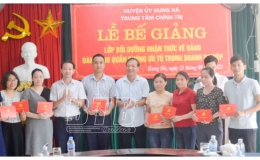 Hưng H&agrave;: Ph&aacute;t triển đảng vi&ecirc;n trong doanh nghiệp