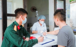 Kiến Xương - Tiền Hải: Kh&aacute;m tuyển nghĩa vụ qu&acirc;n sự