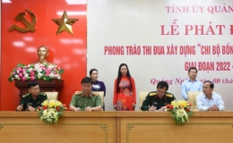 Quảng Ng&atilde;i ph&aacute;t động phong tr&agrave;o thi đua x&acirc;y dựng &ldquo;chi bộ bốn tốt&rdquo;, &ldquo;đảng bộ cơ sở bốn tốt&rdquo;