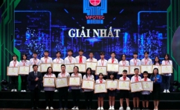 Trao giải Cuộc thi s&aacute;ng tạo d&agrave;nh cho thanh thiếu ni&ecirc;n, nhi đồng to&agrave;n quốc lần thứ 18