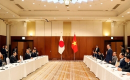 Chủ tịch nước V&otilde; Văn Thưởng tiếp Thống đốc Fukuoka v&agrave; l&atilde;nh đạo một số địa phương khu vực Kyushu