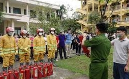 C&ocirc;ng t&aacute;c ph&ograve;ng ch&aacute;y, chữa ch&aacute;y 10 th&aacute;ng năm 2023