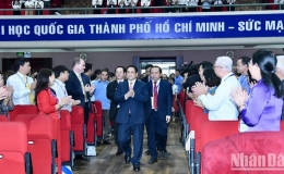 Đại học Quốc gia Th&agrave;nh phố Hồ Ch&iacute; Minh phấn đấu trở th&agrave;nh hệ thống đại học nghi&ecirc;n cứu trong tốp đầu ch&acirc;u &Aacute;