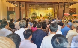 D&acirc;ng hương kỷ niệm 101 năm Ng&agrave;y sinh Thủ tướng V&otilde; Văn Kiệt