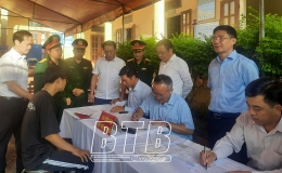  Hưng H&agrave;: Tổ chức sơ tuyển nghĩa vụ qu&acirc;n sự năm 2024