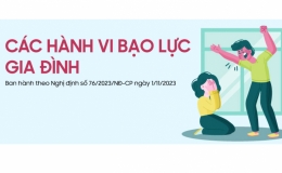 C&aacute;c h&agrave;nh vi bạo lực gia đ&igrave;nh