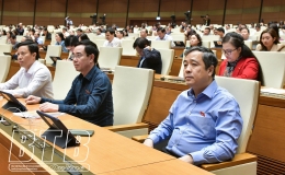 Kỳ họp thứ 6: Quốc hội biểu quyết th&ocirc;ng qua c&aacute;c dự &aacute;n luật