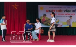 Ng&agrave;y hội văn h&oacute;a với chủ đề &ldquo;Em y&ecirc;u Tiếng Việt&rdquo;