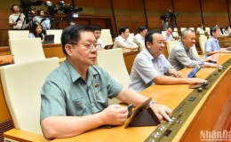 Quốc hội quyết định chuyển 19.040 tỷ đồng cải c&aacute;ch tiền lương c&ograve;n dư để thực hiện mức lương cơ sở trong năm 2024