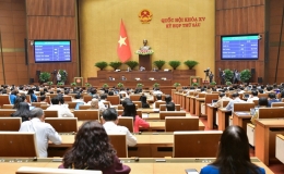 Quốc hội th&ocirc;ng qua Luật Kinh doanh bất động sản (sửa đổi)