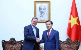 Tăng cường hợp t&aacute;c nhiều mặt Việt Nam với Bang Thuringen (Đức)