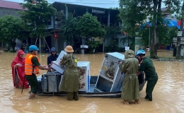 Thủ tướng Ch&iacute;nh phủ chỉ đạo tập trung ứng ph&oacute;, khắc phục hậu quả mưa lũ tại khu vực Trung Bộ