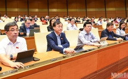 Tuần l&agrave;m việc cuối c&ugrave;ng của Kỳ họp thứ 6: Quốc hội biểu quyết th&ocirc;ng qua 5 dự &aacute;n luật