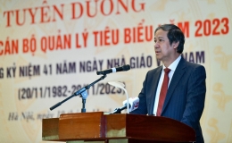 Tuy&ecirc;n dương 200 nh&agrave; gi&aacute;o, c&aacute;n bộ quản l&yacute; gi&aacute;o dục ti&ecirc;u biểu