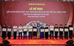 Bế mạc Li&ecirc;n hoan nghệ thuật h&aacute;t Then, đ&agrave;n T&iacute;nh lần thứ VII