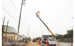 Điện lực Tiền Hải: Củng cố hạ tầng lưới điện, đ&aacute;p ứng nhu cầu sản xuất, sinh hoạt