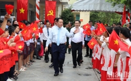 Đồng ch&iacute; Nguyễn Trọng Nghĩa dự Ng&agrave;y hội Đại đo&agrave;n kết to&agrave;n d&acirc;n tộc tại Đồng Nai