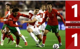 Kết quả b&agrave;n thắng Croatia vs Bồ Đ&agrave;o Nha: 1-1 (V&ograve;ng bảng Nations League 2024/25)