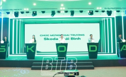 Khai trương đại l&yacute; Skoda Th&aacute;i B&igrave;nh