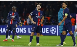 PSG thua Atletico gi&acirc;y cuối ở Champions League