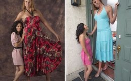 Người mẫu &ldquo;khổng lồ&rdquo; sẵn s&agrave;ng đấu vật với c&aacute;nh m&agrave;y r&acirc;u