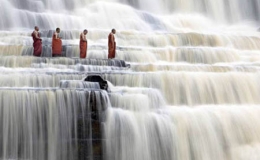 Th&aacute;c Pongour L&acirc;m Đồng lọt top ảnh đẹp nhất năm 2012