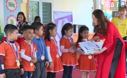 Trường Mầm non T&acirc;m Việt đạt th&agrave;nh t&iacute;ch cao tại cuộc thi lập tr&igrave;nh robot Sunbot