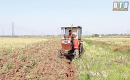 Đẩy nhanh tiến độ c&agrave;y lật đất 