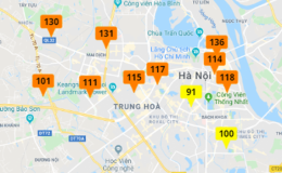 Chất lượng kh&ocirc;ng kh&iacute; ở H&agrave; Nội được cải thiện