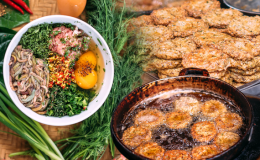 B&aacute;o nước ngo&agrave;i giới thiệu đặc sản chả rươi Việt Nam