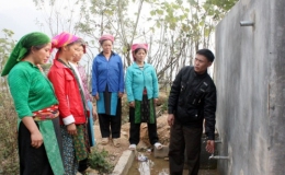 Nỗ lực cải thiện chất lượng nước sạch n&ocirc;ng th&ocirc;n ở v&ugrave;ng cao H&agrave; Giang