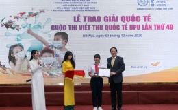 Ph&aacute;t động cuộc thi viết thư quốc tế UPU với chủ đề về ph&ograve;ng, chống dịch Covid-19