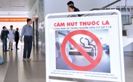 X&acirc;y dựng cơ sở y tế kh&ocirc;ng kh&oacute;i thuốc