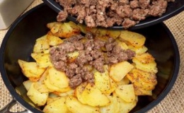C&aacute;ch kết hợp khoai t&acirc;y v&agrave; thịt b&ograve; kiểu mới