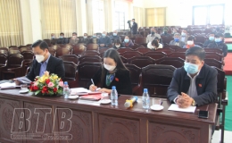 Đại biểu HĐND tỉnh tiếp x&uacute;c cử tri tại c&aacute;c huyện Tiền Hải v&agrave; Hưng H&agrave;